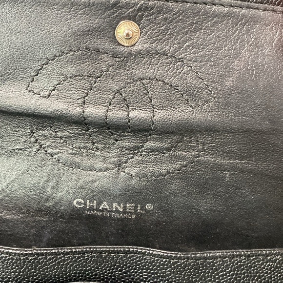 Chanel Caviar Quilted Medium Double Flap Black 💃🏻 - Picture 10 of 12